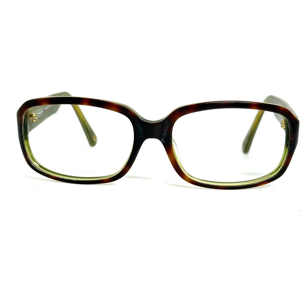 Coach Tatiana S850 Tortoise Green Rectangular Eyeglass Frames